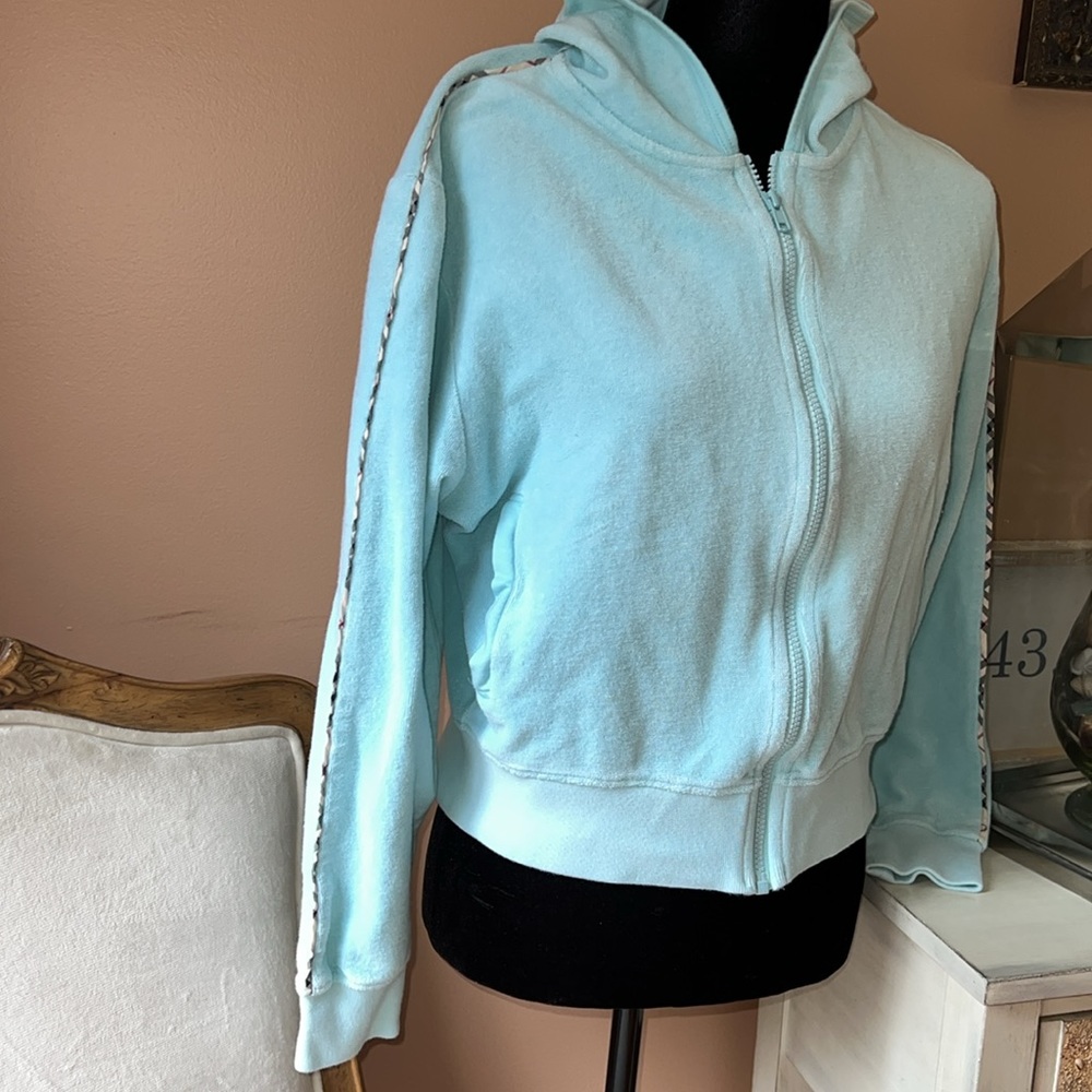 Burberry Hoodie mint green